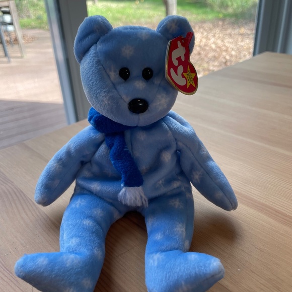 1999 Holiday Teddy Ty Beanie Baby - Picture 1 of 5